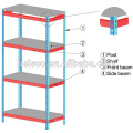 Best selling rivet boltless rack for sale/Iron metal storage slotted angle/High quality slotted angle multi-tier Shelving